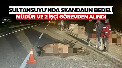 Sultansuyu'nda Skandalın Bedeli: Müdür Ve 2 İşçi Görevden Alındı