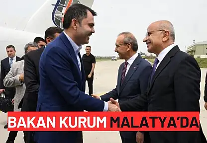 Bakan Kurum Malatya'da