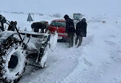 Darende'de Tipi Nedeniyle Açılan Yollar Yeniden Kapandı