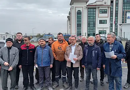Malatya sanayi esnafı hak kayıplarını AFAD önünde gündeme taşıdı