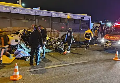 Yimpaş Kavşağında Feci Kaza: 2 Kişi Hayatını Kaybetti