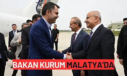 Bakan Kurum Malatya'da