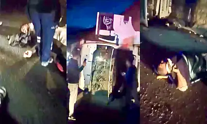 Karahan Tüneli Çıkışında Kaza 3 Yaralı