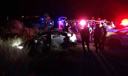 Malatya'da 'dur' ihtarına uymayan araç kaza yaptı: 4 yaralı
