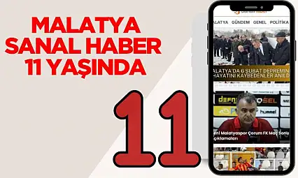 Malatya Sanal Haber 11 Yaşında
