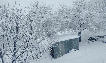 Pütürge'de kar kalınlığı 1 metreye yaklaştı