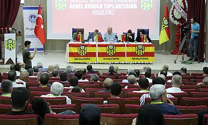 Yeni Malatyaspor'da 2022 yılı mali genel kurulu iptal edildi