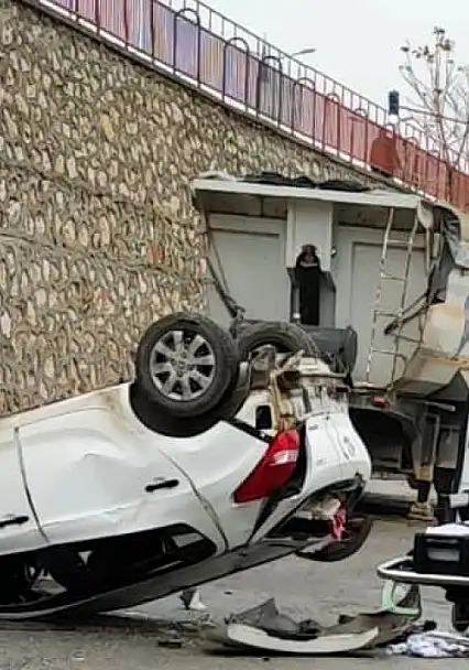 Okul Önünde Faciadan Dönüldü