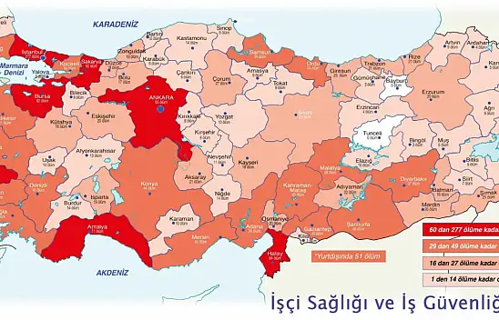 2025 yılında Malatya'da 38 İşçi İş Kazalarında Hayatını Kaybetti