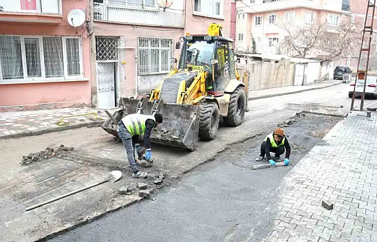 Battalgazi'de altyapı çalışmaları sürüyor