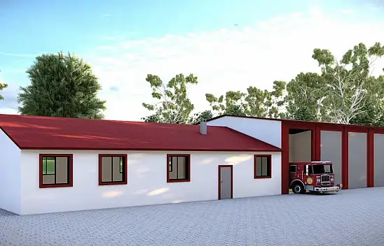 Malatya Büyükşehir'den Darende'ye  itfaiye merkezi