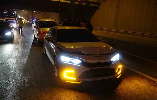 Malatya'da 4 araçlı zincirleme kaza