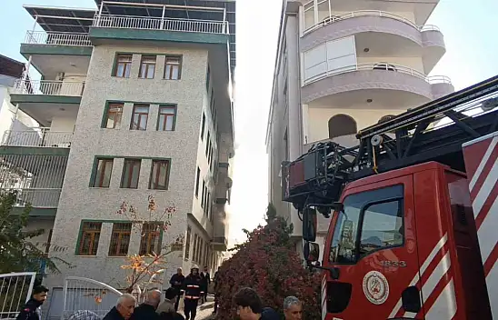 Malatya'da ev yangını