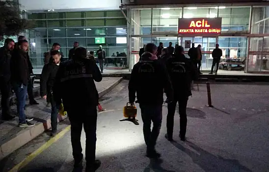 Malatya'da hastane acil servisinde silahlı kavga: 3 yaralı