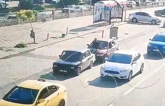 Malatya'da ilginç trafik ihlali