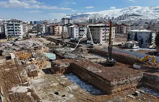 Malatya'da inşa çalışmaları sürüyor