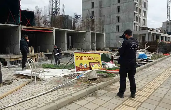 Malatya'da inşattan düşen işçi yaralandı