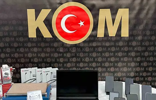 Malatya'da kaçak elektronik ve tütün operasyonu