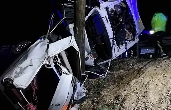 Malatya'da otomobil aydınlatma direğine çarptı: 1 ölü, 2 yaralı