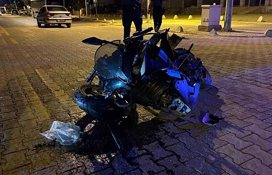 Malatya'da otomobil ile motosiklet çarpıştı: 1 yaralı
