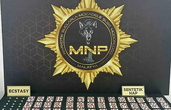 Malatya'da zehir tacirlerine darbe: 4 tutuklama