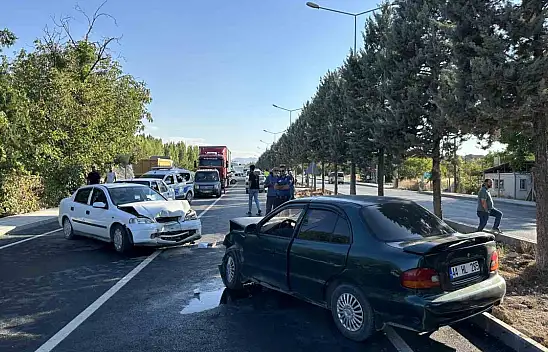 Malatya'da zincirleme trafik kazası