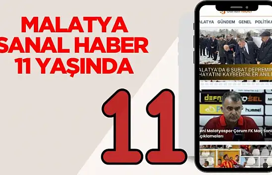 Malatya Sanal Haber 11 Yaşında