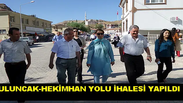 KULUNCAK İLÇESİNE YOL MÜJDESİ