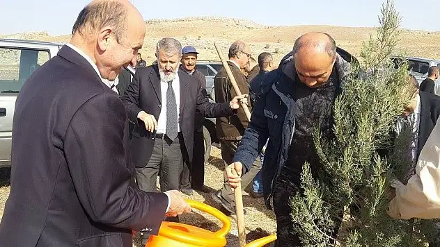 Arapgir´de 2 bin fidan toprakla buluştu