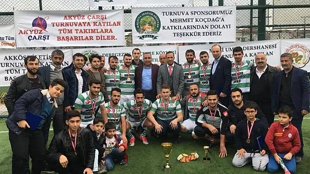 'Arapgir SİPAHİDER Futbol Turnuvası sona erdi'