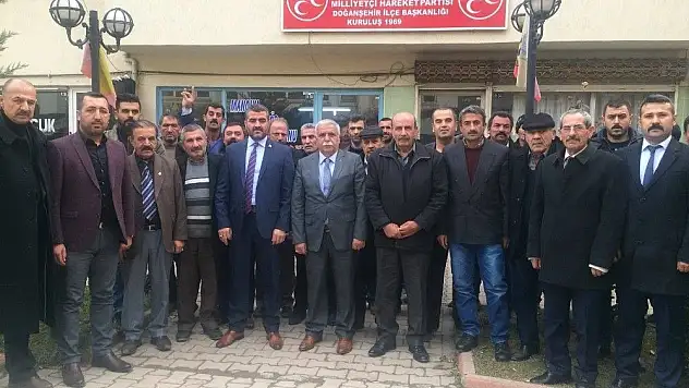 MHP Malatya İl Teşkilatından ilçe gezileri