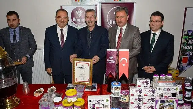 'Arapgir´in mor reyhanı coğrafi işaret belgesi aldı'