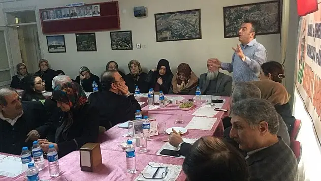 'Arapgir Derneği sağlık konusunda bilgilendirdi'