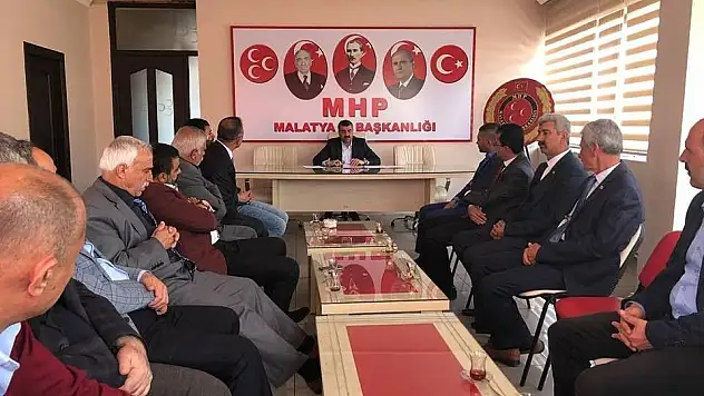 MHP Malatya Teşkilatında birlik toplantısı