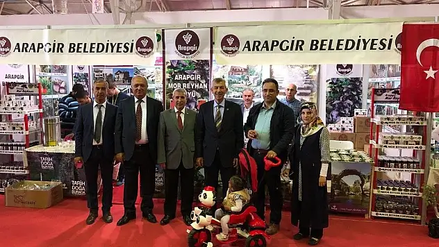 'Fuarda Arapgir belediyesi standına yoğun ilgi'