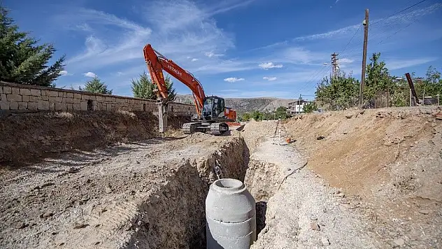'Arapgir´e 171 kilometrelik içmesuyu ve kanalizasyon altyapısı'