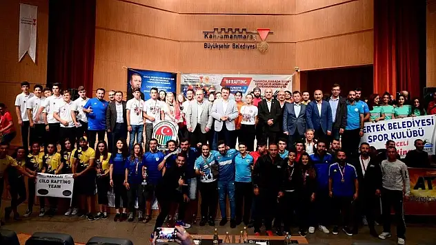 'Rafting Şampiyonası´nda ödüller dağıtıldı'