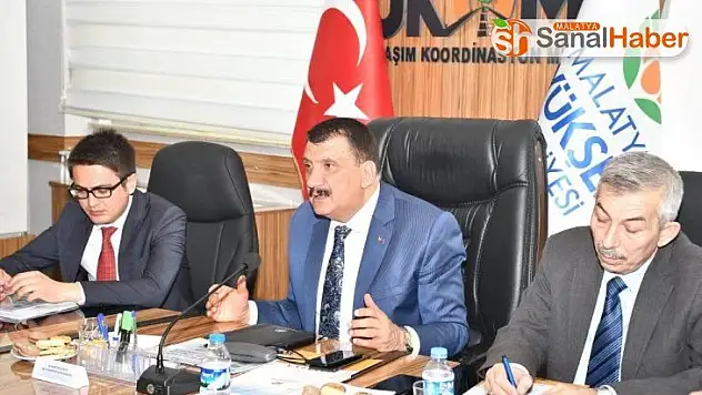 Arapgir ve Akçadağ'ın yatırımları masaya yatırıldı