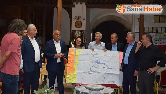 Başkanlar Arapgir'de Fırat'ı konuştu