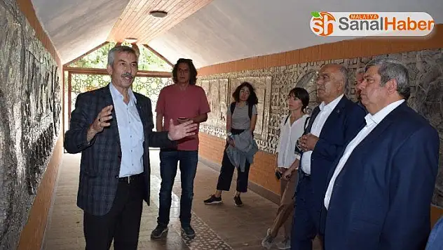 Belediye başkanları  Arapgir'i gezdi