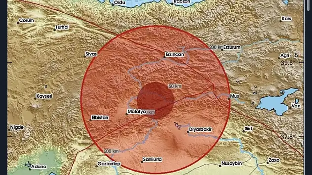 Elazığ Baskil Merkezli Deprem Malatya'da Hissedildi