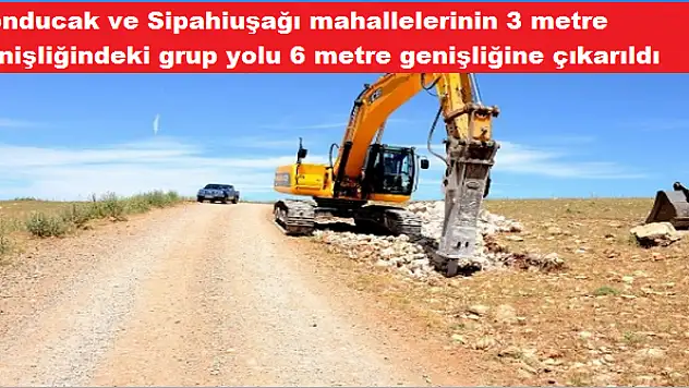 Arapgir'de Yol Çalışmaları
