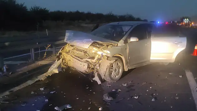 Malatya-Elazığ yolunda kaza: 1 yaralı