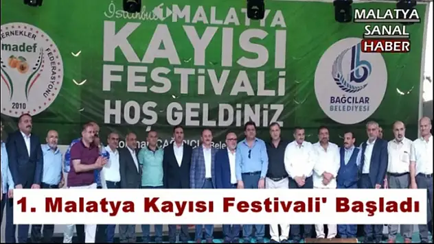 Malatya Kayısı Festivali' Başladı