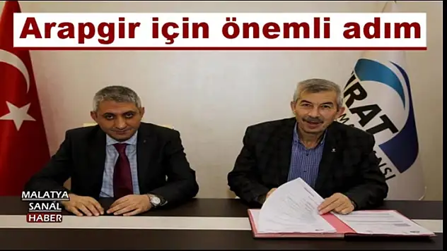 Arapgir için önemli adım