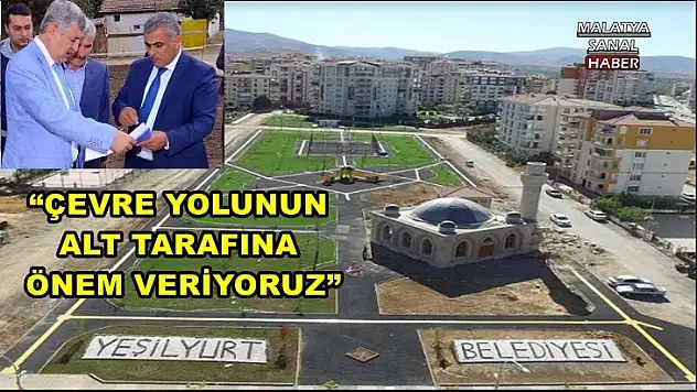 Yeşilyurt Belediye Başkanı Hacı Uğur Polat´tan parklara inceleme