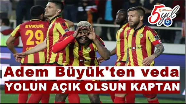 Adem Büyük'ten veda