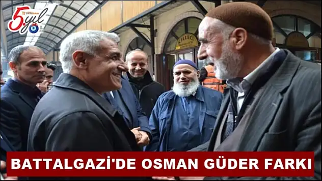 Battalgazi'de Osman Güder Farkı