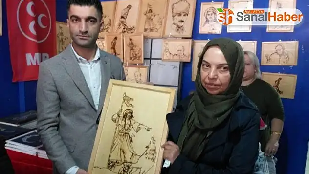 MHP Malatya İl Kadın Kolları sergi düzenledi