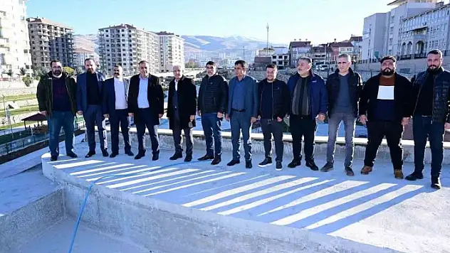 'MHP Malatya teşkilatı Başkan Güder´in yatırımlarını gezdi'